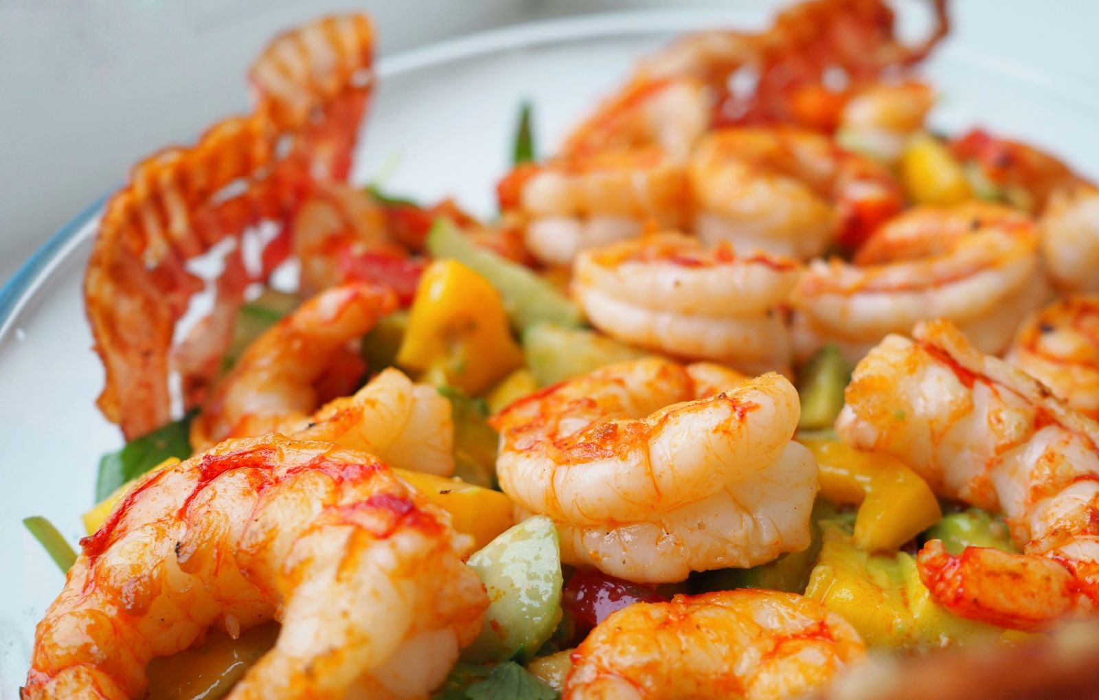 shrimp seafood dish